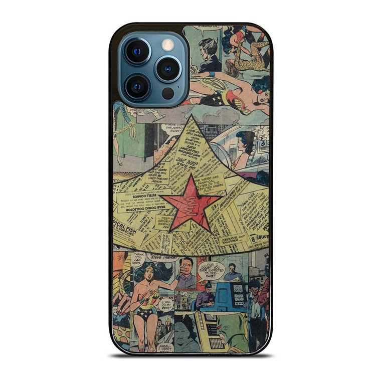 WONDER WOMAN COLLAGE iPhone 12 Pro Max Case Cover