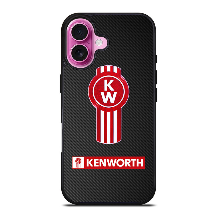 KENWORTH CARBON LOGO iPhone 16 Plus Case Cover KENWORTH CARBON LOGO iPhone 16 Plus Case Cover