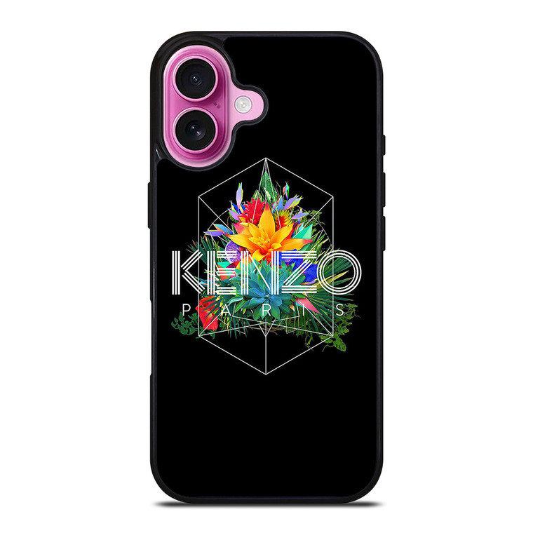 KENZO PARIS FLORAL iPhone 16 Plus Case Cover