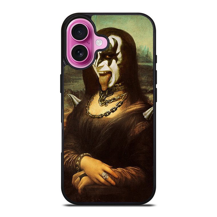 KISS MONALISA GENE SIMMONS iPhone 16 Plus Case Cover