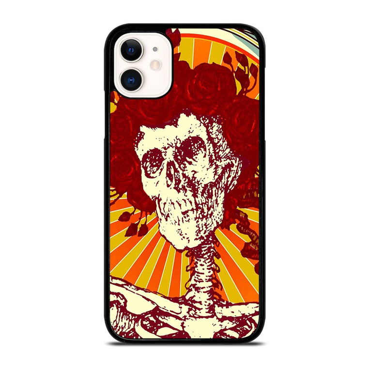 GRATEFUL DEAD SKULL ART iPhone 11 Case Cover