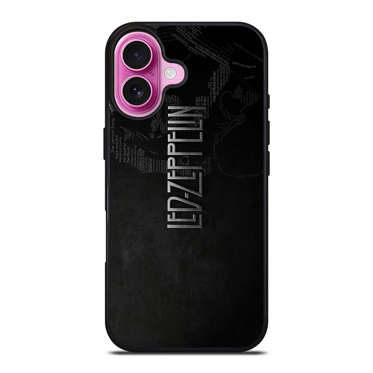 LED ZEPPELIN LYRIC iPhone 16 Plus Case Cover