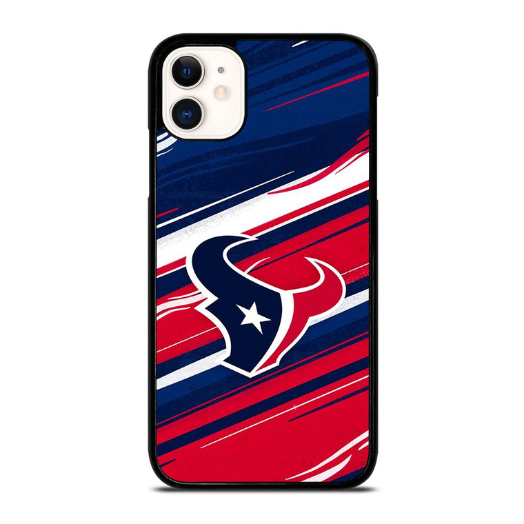 HOUSTON TEXANS LOGO ART iPhone 11 Case Cover