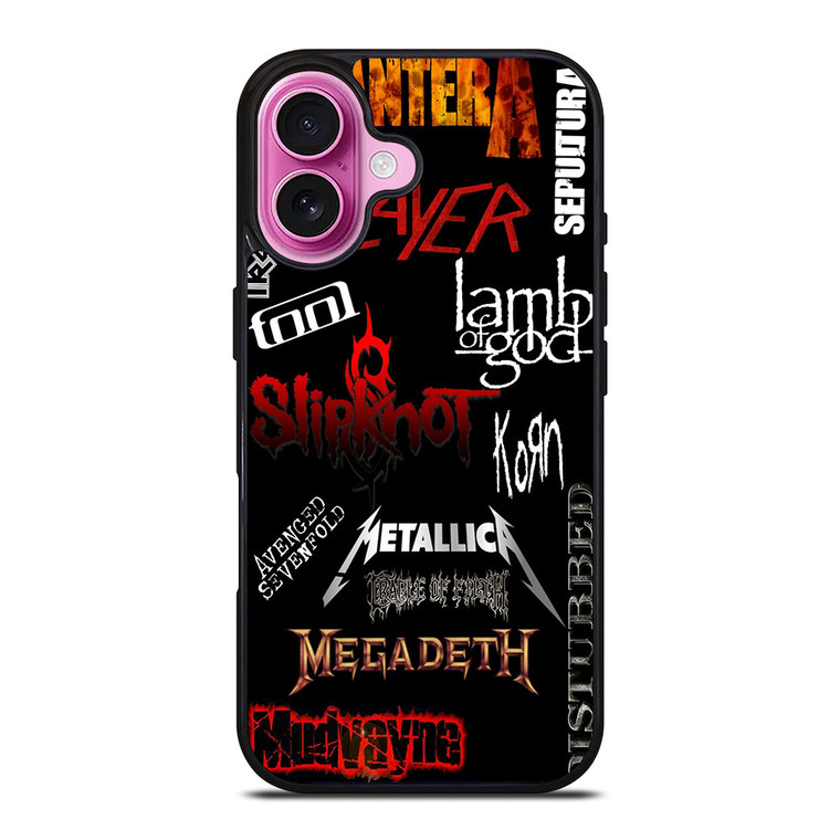 LEGENDARY HEAVY METAL BAND iPhone 16 Plus Case Cover