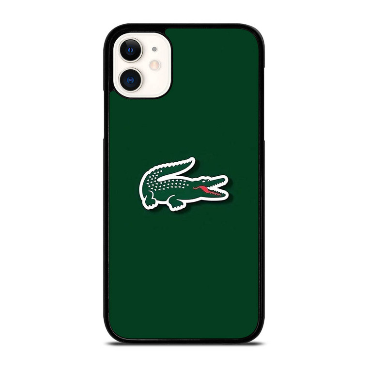 LACOSTE CROC LOGO iPhone 11 Case Cover