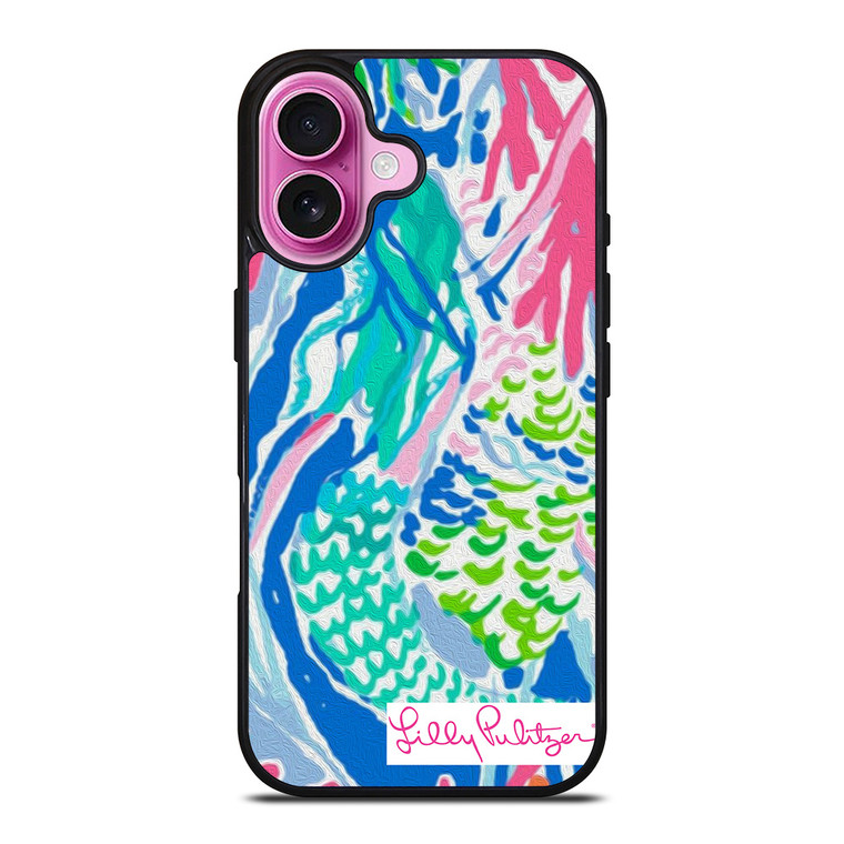 LILLY PULITZER MERMADE CAVE iPhone 16 Plus Case Cover LILLY PULITZER MERMADE CAVE iPhone 16 Plus Case Cover