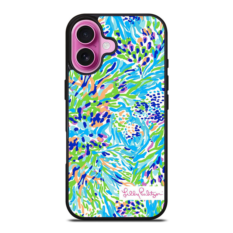 LILLY PULITZER SEA SOIREE iPhone 16 Plus Case Cover LILLY PULITZER SEA SOIREE iPhone 16 Plus Case Cover