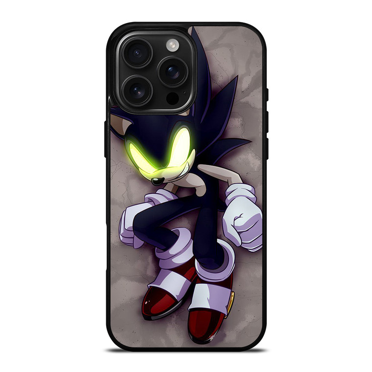 DARK SONIC HEDGEHOG iPhone 16 Pro Max Case Cover