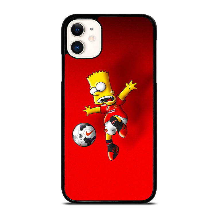 MANCHESTER UNITED BART SIMPSON iPhone 11 Case Cover