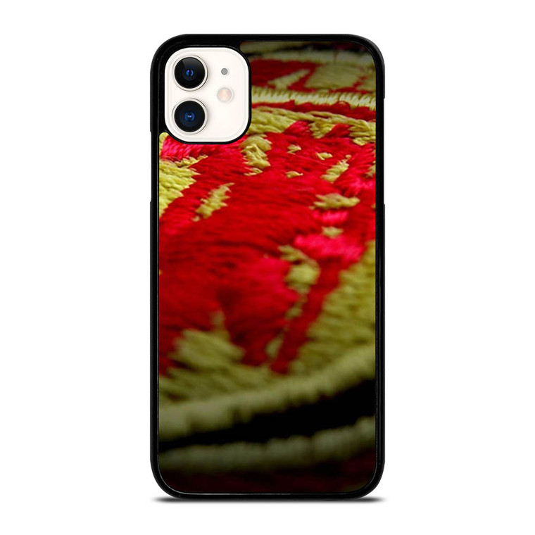 MANCHESTER UNITED EMBOIDERED LOGO iPhone 11 Case Cover