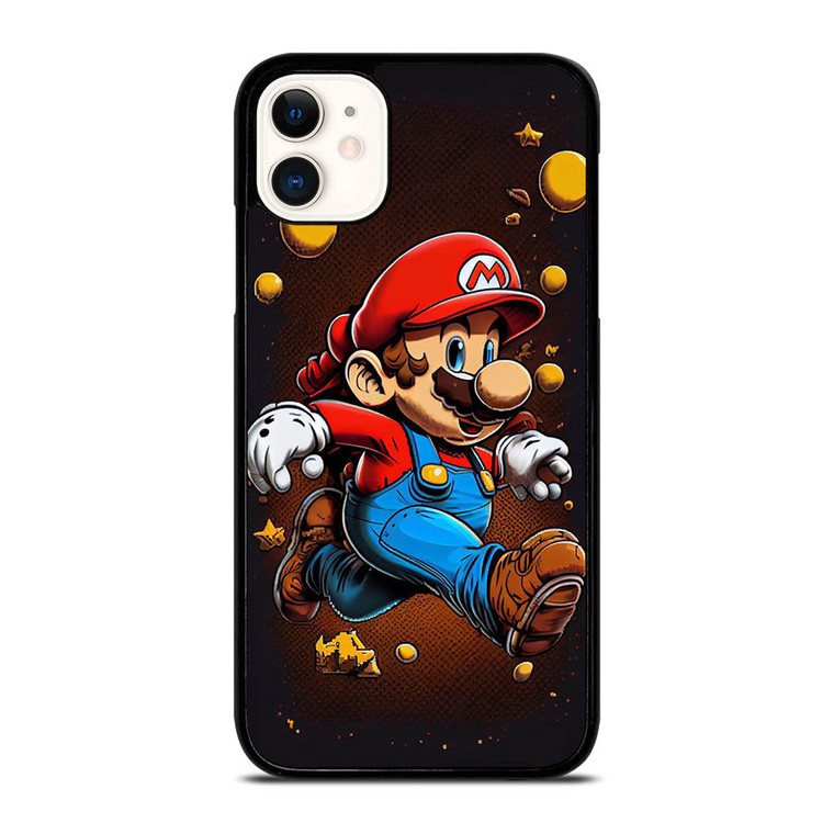 MARIO BROSS GAME CARTOON iPhone 11 Case Cover