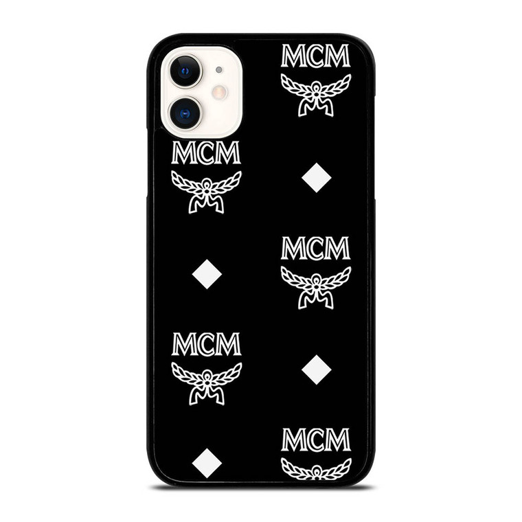 MCM WORLDWIDE LOGO BLACK iPhone 11 Case Cover