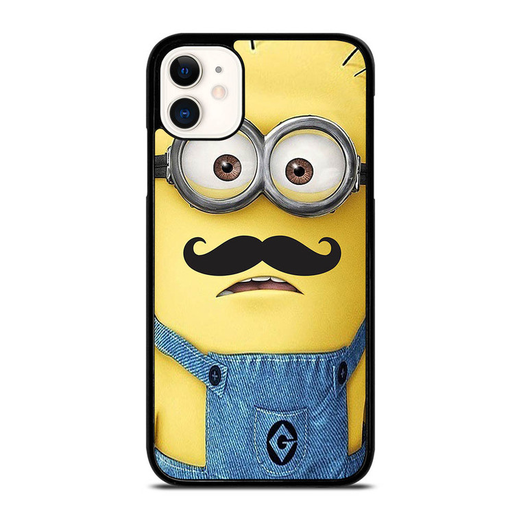 MINION WITH MOUSTACHE iPhone 11 Case Cover