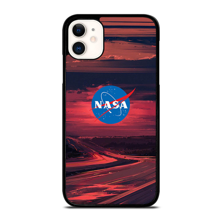 NASA LOGO SUNSET iPhone 11 Case Cover