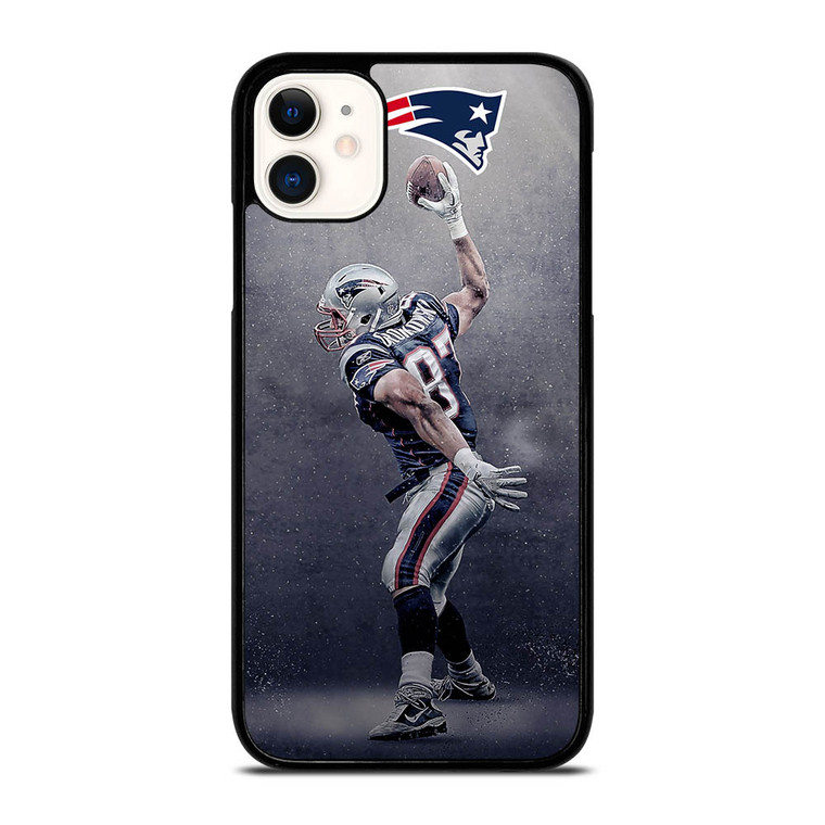 NEW ENGLAND PATRIOTS ROB GRONKOWSKI iPhone 11 Case Cover