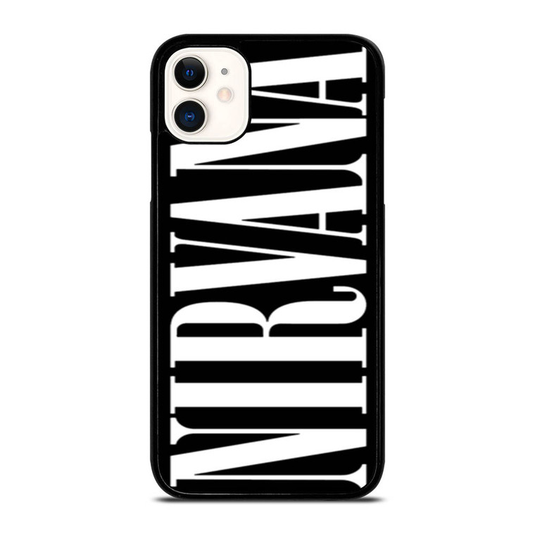 NIRVANA ROCK BAND LETTER iPhone 11 Case Cover