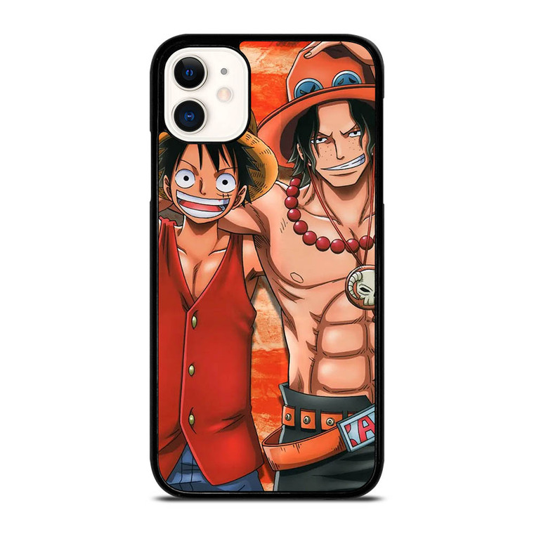 ONE PIECE ACE AND LUFFY iPhone 11 Case Cover