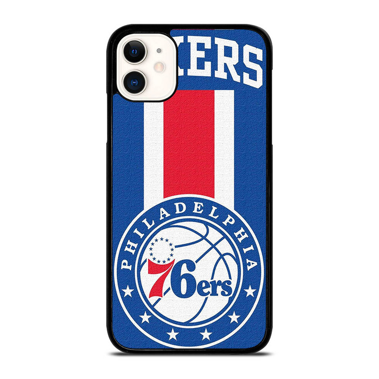 PHILADELPHIA 76ERS SIXERS LOGO iPhone 11 Case Cover