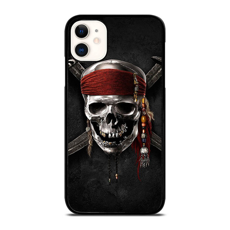 PIRATES OF THE CARIBBEAN SKULL iPhone 11 Case Cover