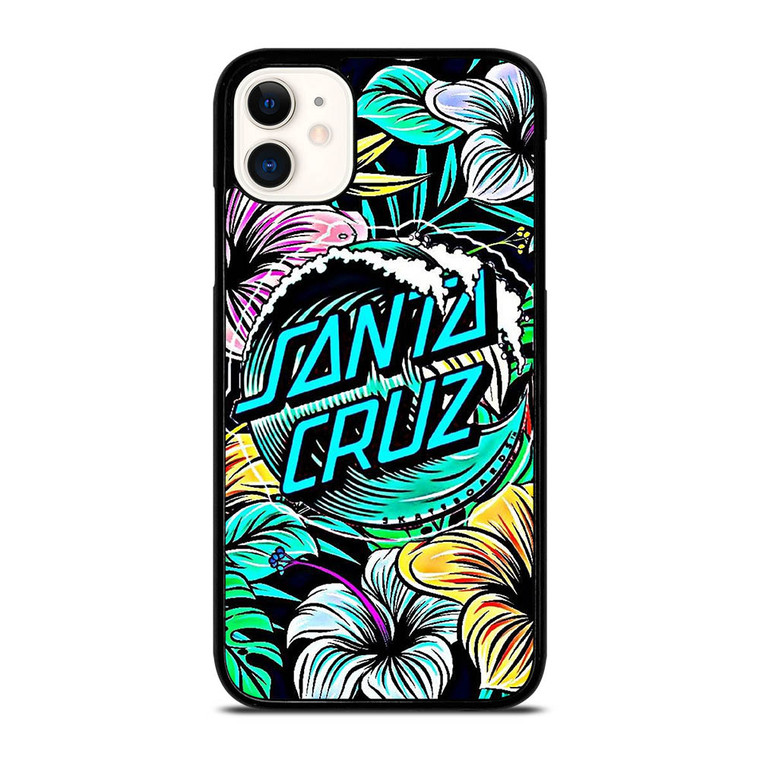 SANTA CRUZ SKATEBOARDS TROPICAL iPhone 11 Case Cover