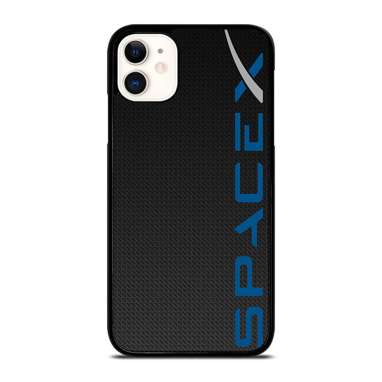 SPACE X LOGO CARBON iPhone 11 Case Cover