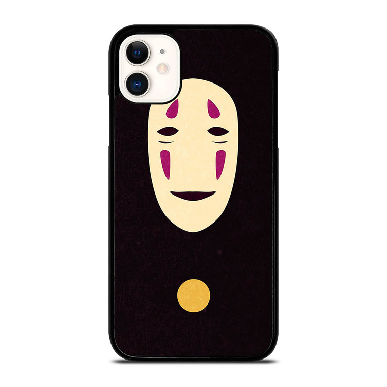 SPIRITED AWAY NO FACE LEATHER iPhone 11 Case Cover