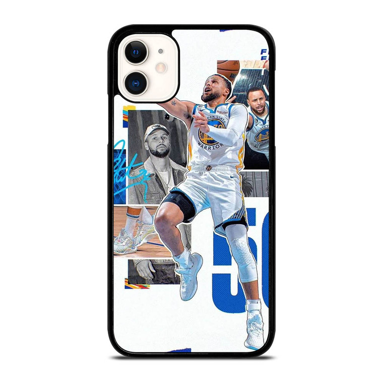 STEPHEN CURRY FIFTY GOLDEN STATE WARRIORS BASKETBALL iPhone 11 Case Cover