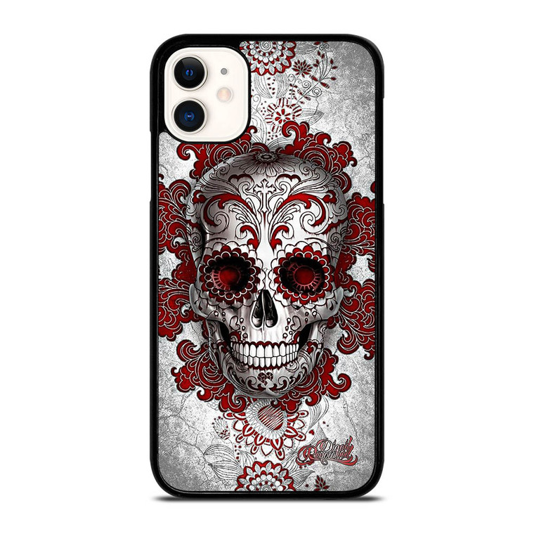 SUGAR SKULL TATTOO 2 iPhone 11 Case Cover