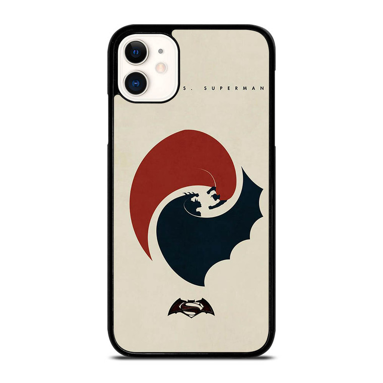SUPERMAN VS BATMAN YIN YANG iPhone 11 Case Cover