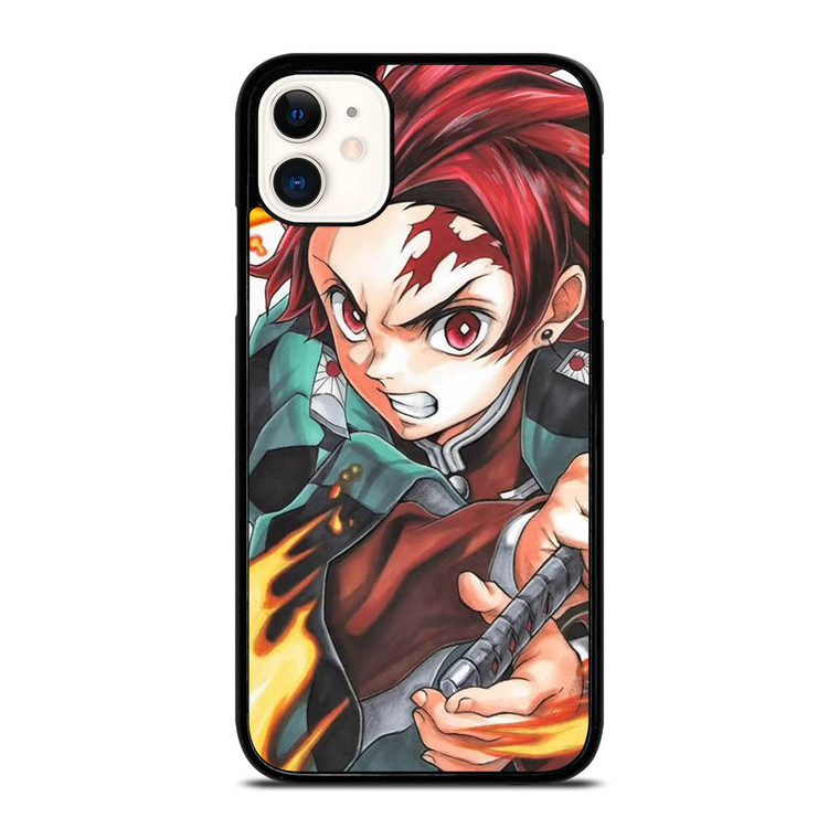 TANJIRO KAMADO DEMON SLAYER ANIME CARTOON iPhone 11 Case Cover