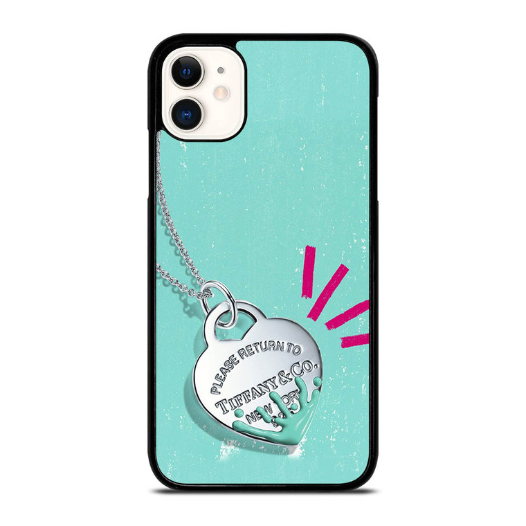 TIFFANY AND CO LOVE NECKLACE METAL iPhone 11 Case Cover
