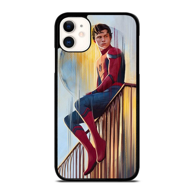 TOM HOLLAND SPIDERMAN ART iPhone 11 Case Cover