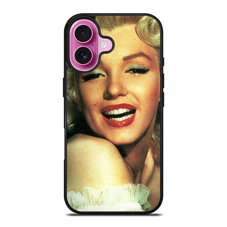 MARILYN MONROE SMILE iPhone 16 Plus Case Cover MARILYN MONROE SMILE iPhone 16 Plus Case Cover