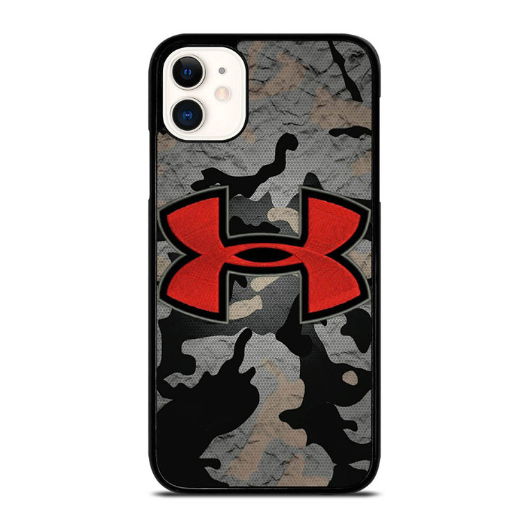 UNDER ARMOUR LOGO RED CAMO iPhone 11 Case Cover