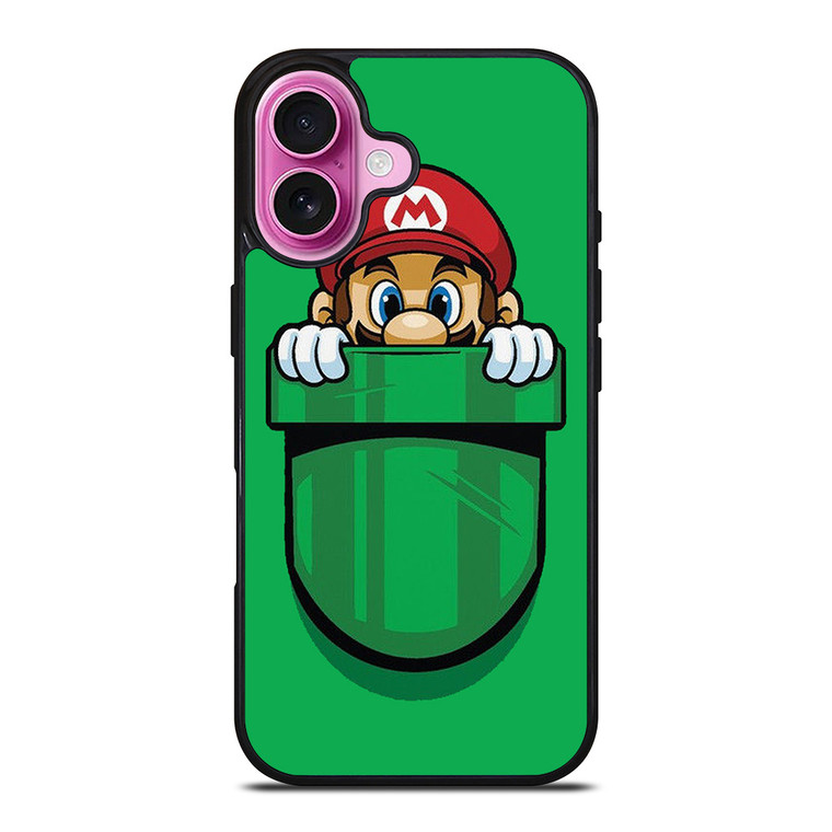 MARIO BROSS POCKET PLUMBER iPhone 16 Plus Case Cover