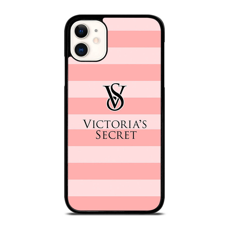 VICTORIA'S SECRET PINK STRIPES 2 iPhone 11 Case Cover