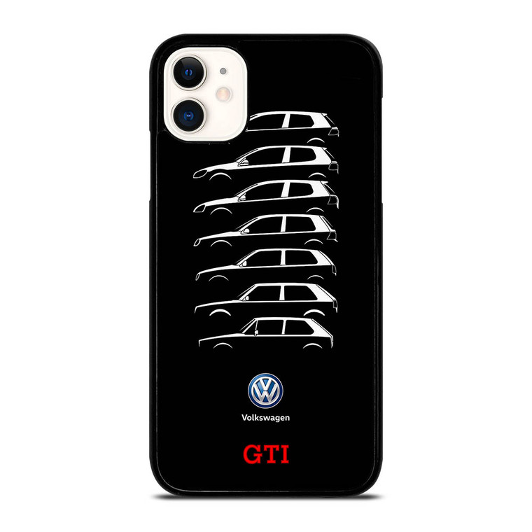 VW VOLKSWAGEN GOLF GTI EVOLUTION iPhone 11 Case Cover