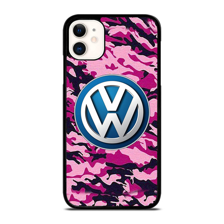 VW VOLKSWAGEN PINK CAMO iPhone 11 Case Cover