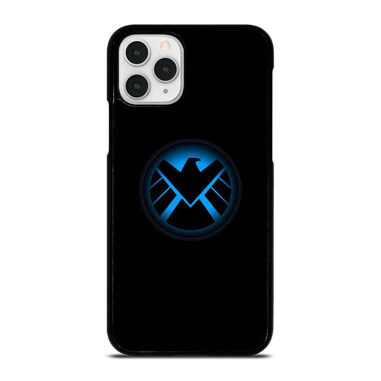 AGENTS OF SHIELD MARVEL LOGO BLUE iPhone 11 Pro Case Cover