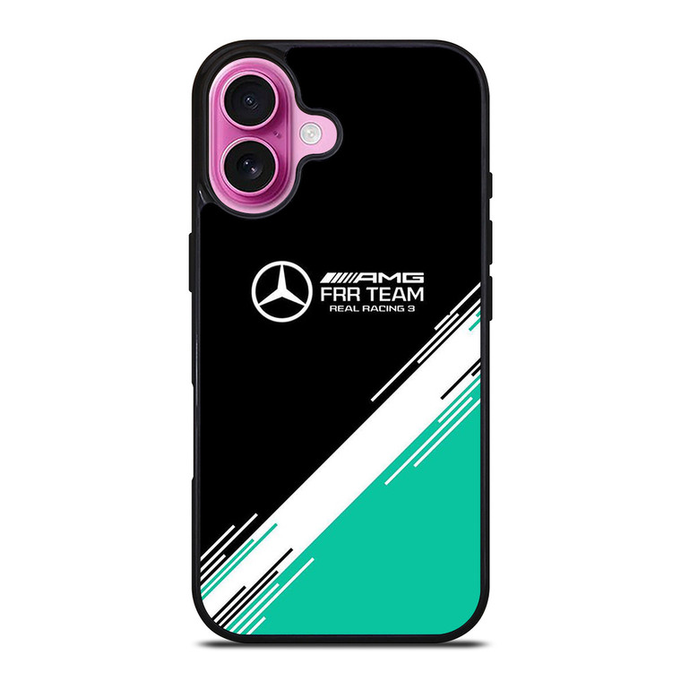 MERCEDEZ BENS LOGO REAL RACING AMG iPhone 16 Plus Case Cover MERCEDEZ BENS LOGO REAL RACING AMG iPhone 16 Plus Case Cover