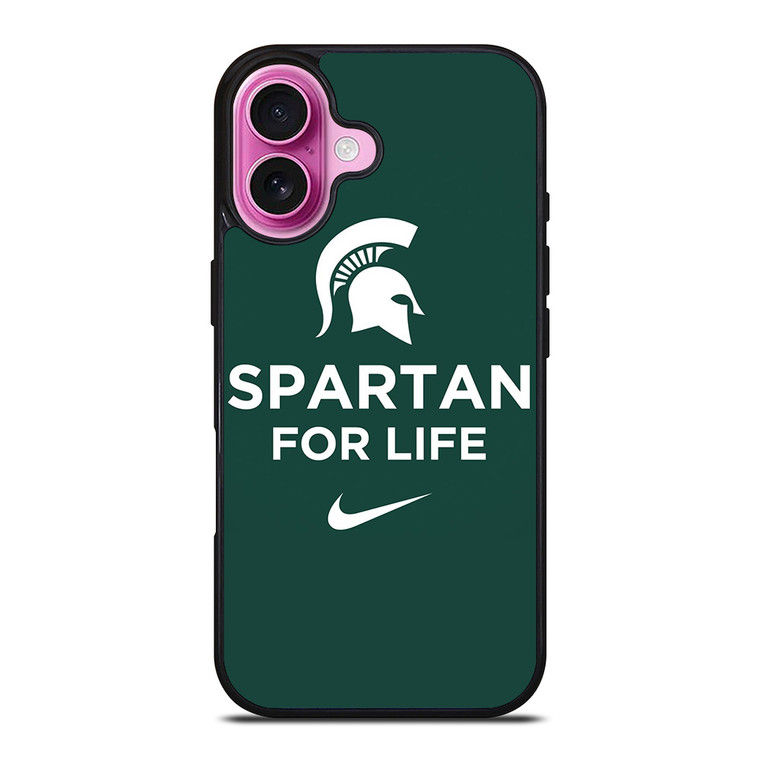 MICHIGAN STATE SPARTAN FOR LIFE iPhone 16 Plus Case Cover