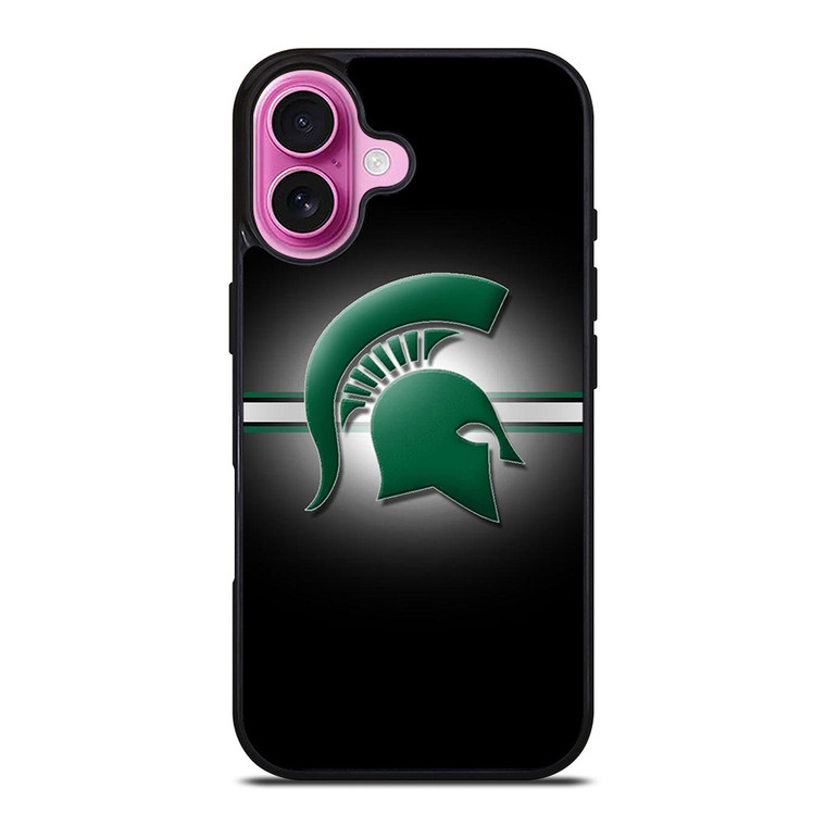 MICHIGAN STATE SPARTANS LOGO iPhone 16 Plus Case Cover