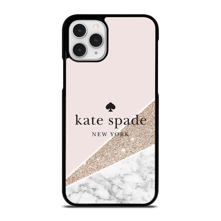KATE SPADE NEW YORK LOGO SPARKLE MARBLE ICON iPhone 11 Pro Case Cover