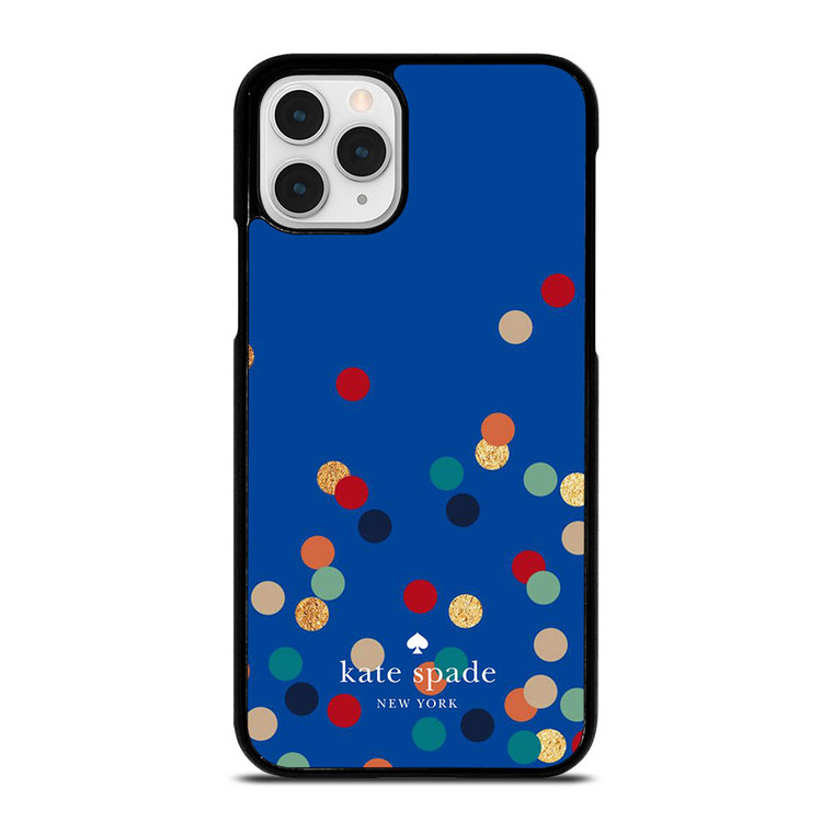 KATE SPADE NEW YORK LOGO SPARKLE POLKADOTS ICON iPhone 11 Pro Case Cover