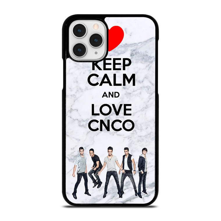 KEEP CALM AND LOVE CNCO MARBLE iPhone 11 Pro Case Cover