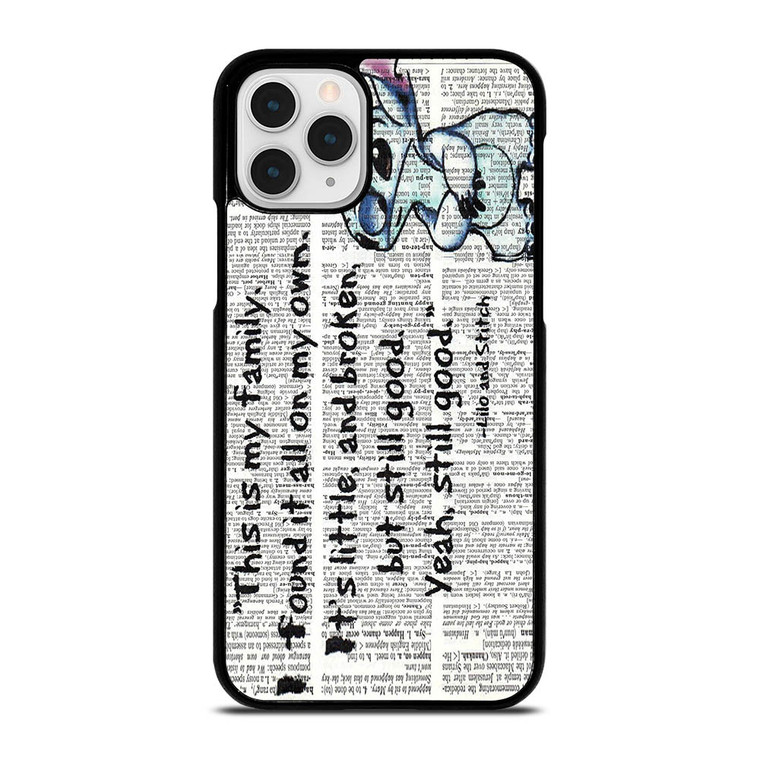 LILO AND STITCH QUOTES Disney iPhone 11 Pro Case Cover