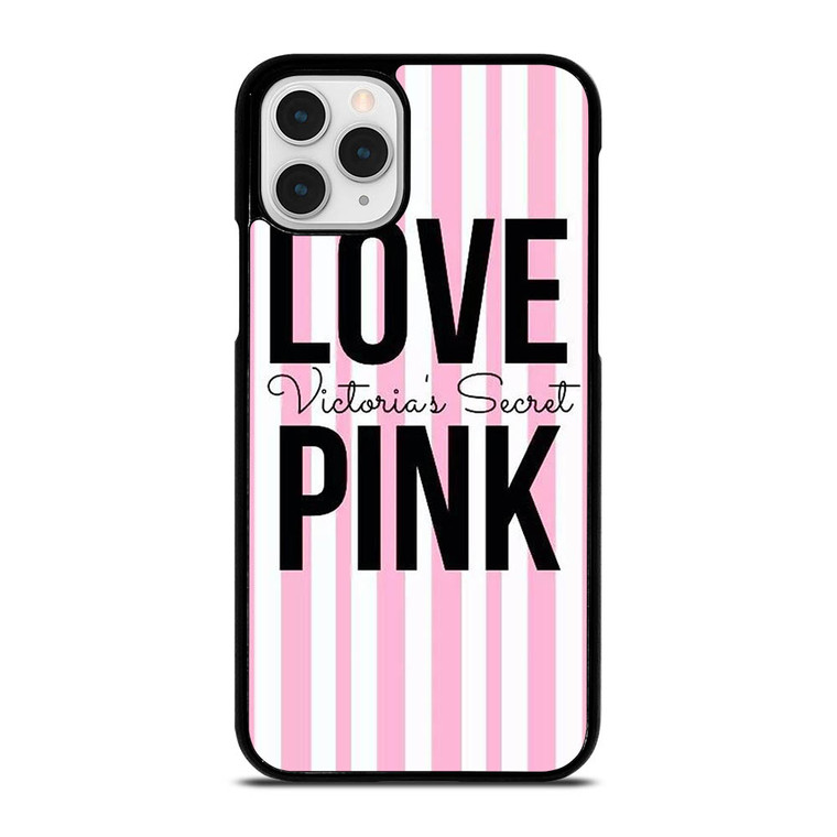 LOVE VICTORIA'S SECRET PINK LOGO iPhone 11 Pro Case Cover