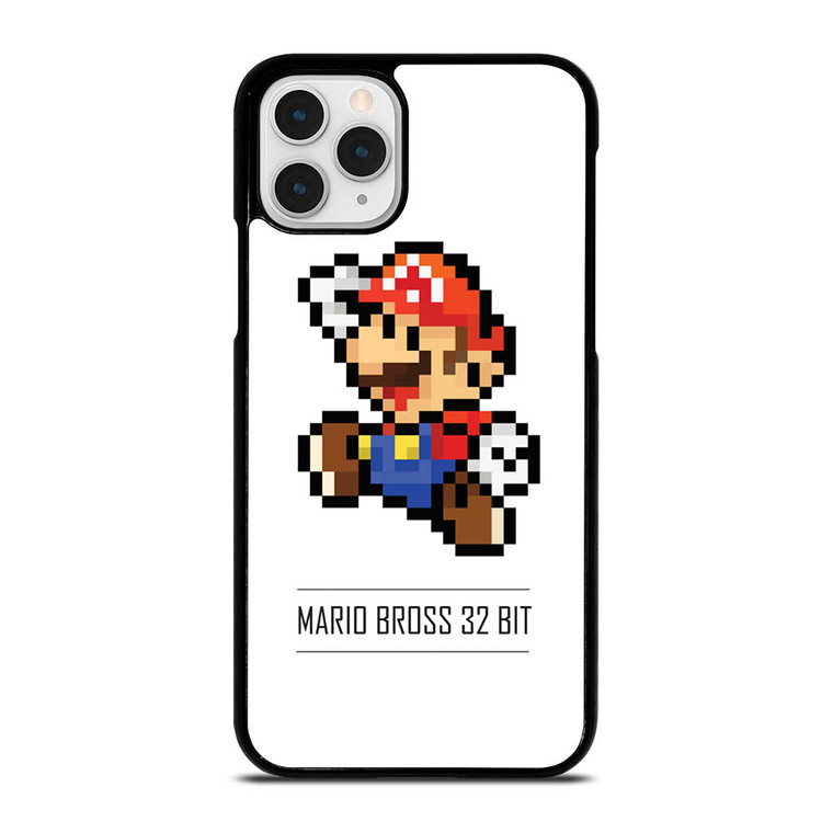 MARIO BROSS PIXEL 32 BIT iPhone 11 Pro Case Cover
