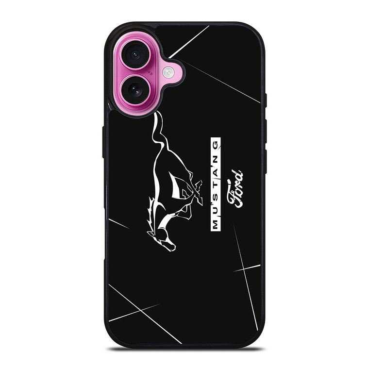 MUSTANG FORD LOGO iPhone 16 Plus Case Cover
