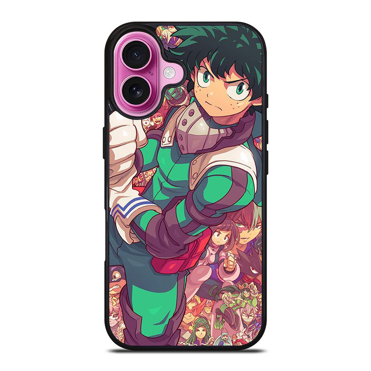 MY HERO ACADEMIA ALL CHARACTER iPhone 16 Plus Case Cover